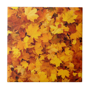 Autumn Leaves Tile