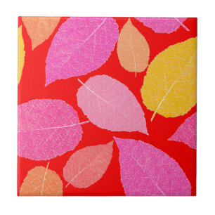 Autumn leaves . tile