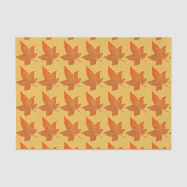 Autumn Leaves Tissue Paper (Front)