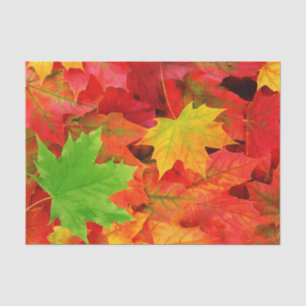 Autumn Leaves Tissue Paper
