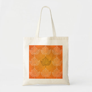 Autumn leaves tote bag