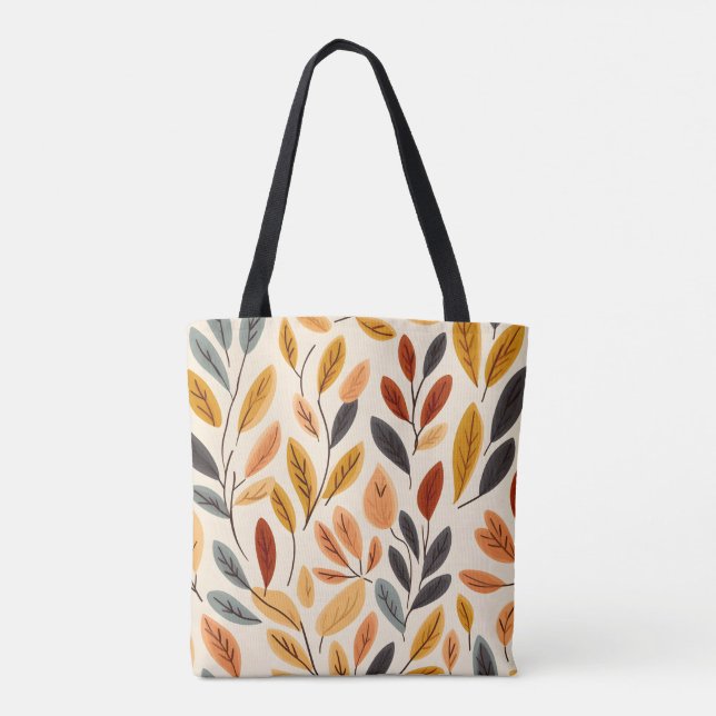 Autumn Leaves Tote Bag | Fall-Inspired (Back)