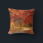 Autumn Leaves Trail Cushion<br><div class="desc">Autumn Leaves Trail</div>