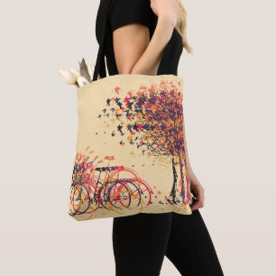 Autumn Leaves Trees #3 Tote Bag