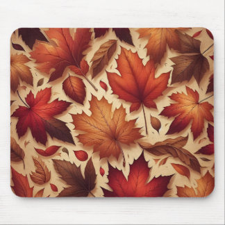 Autumn Leaves Wall Art Mouse Pad
