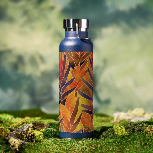 Autumn Leaves Water Bottle (Outdoor)