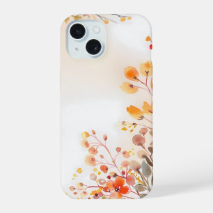Autumn Leaves Watercolor Phone Case