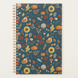 Autumn Leaves with a Dash of Thanksgiving Planner