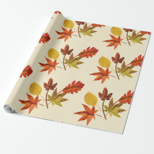 Autumn Leaves  Wrapping Paper
