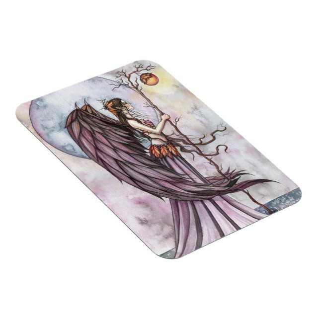 Autumn Light Fairy Vinyl Magnet (Right Side)