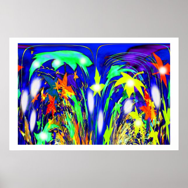 Autumn lights poster (Front)