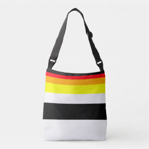 Autumn lines crossbody bag