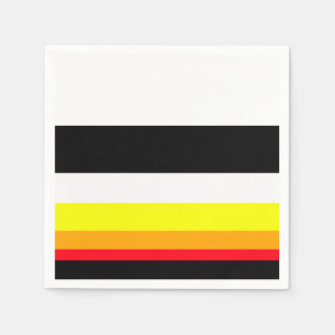 Autumn lines napkin