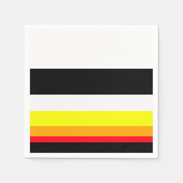 Autumn lines napkin (Front)