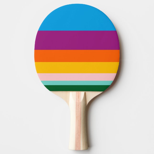 Autumn lines ping pong paddle (Front)