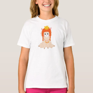 Autumn Llama, Cute Llama, Llama With Hat, Alpaca T-Shirt
