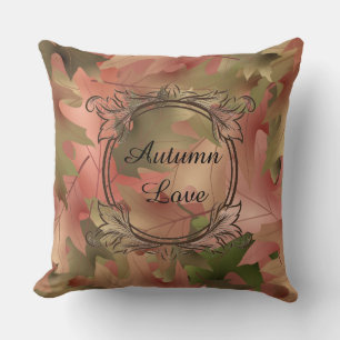 Autumn Love Fall/Olive Reversible Pillow