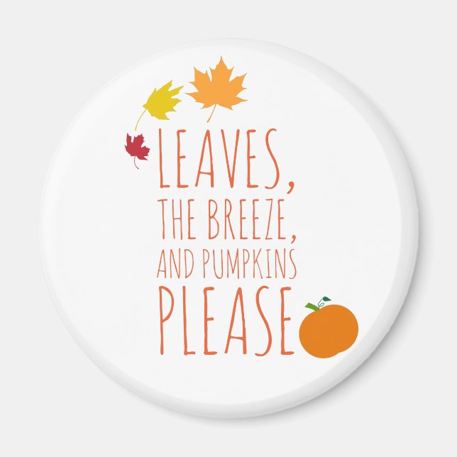 Autumn Love Magnet (Front)