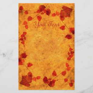 Autumn "Love" Stationery