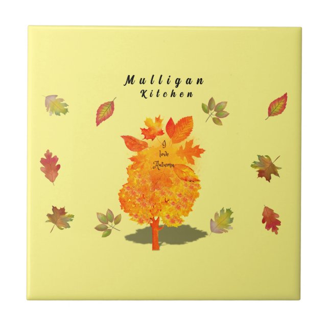Autumn Love Tile (Front)