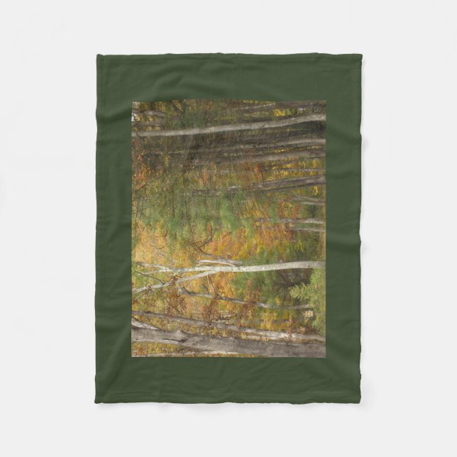 "Autumn Magic" Fleece Blanket (Front)