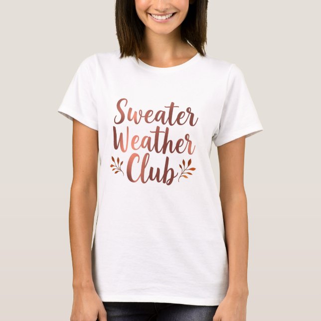 Autumn Magic Glitter Glow T-Shirt (Front)