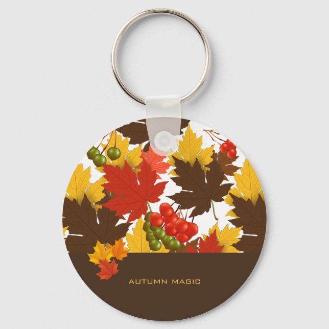 Autumn Magic Key Ring (Front)
