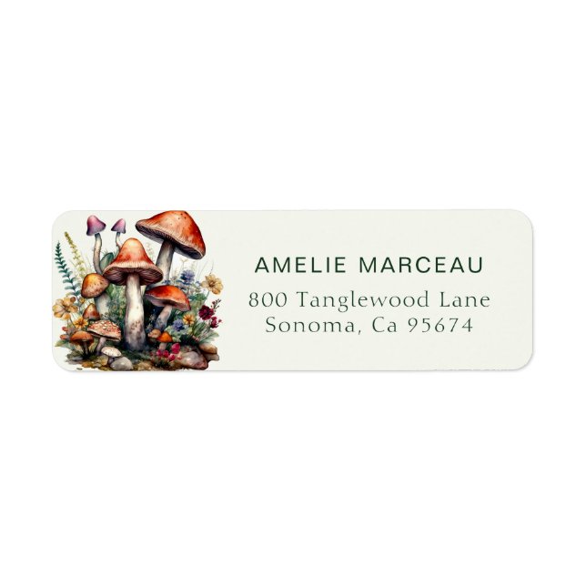 Autumn Magical Mushrooms (Front)