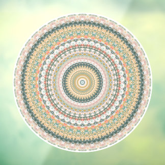 Autumn Mandala Boho Hippie Retro Abstract Art