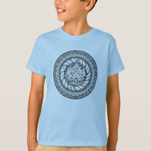 Autumn Maple Leaf Doodle T-Shirt