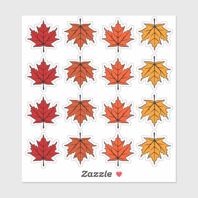 Autumn Maple Leaves (Sheet)