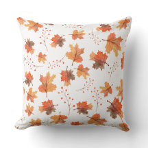 Autumn Maple Leaves & Botanical Berries