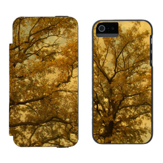 Autumn Massive Tree Yellow Incipio Watson™ iPhone 5 Wallet Case