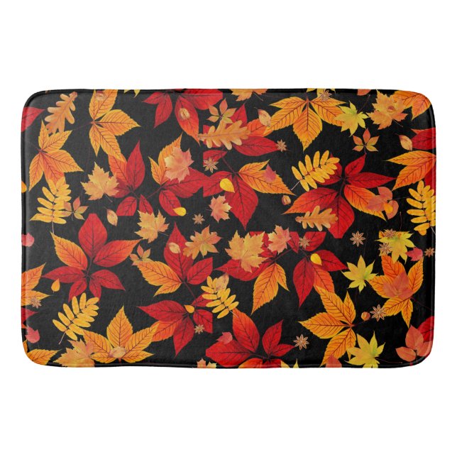 Autumn Midnight  Bath Mat (Front)