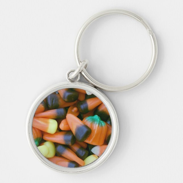 Autumn MIx Candy Corn Key Ring (Front)