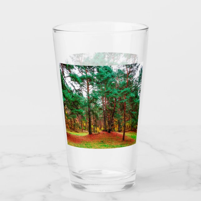 Autumn mixed forest glass (Front)