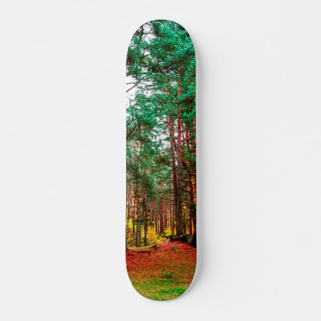 Autumn mixed forest skateboard (Front)