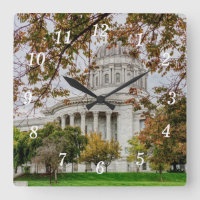 Autumn MO Capitol Wall Clock
