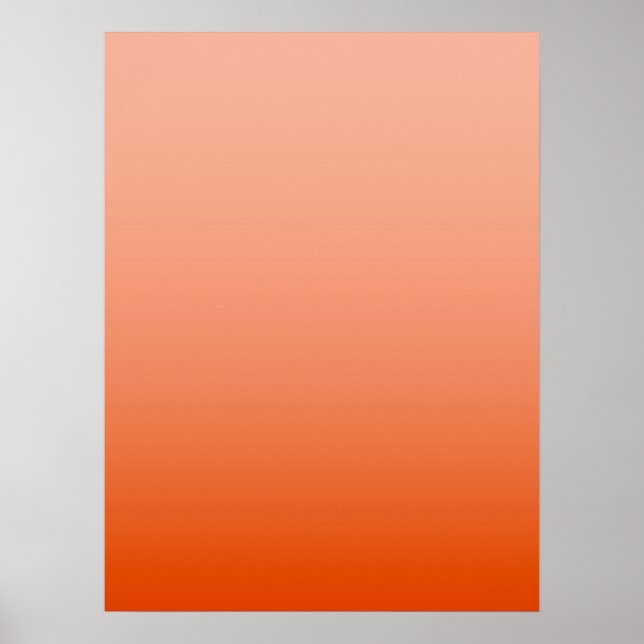 AUTUMN MOOD – Burnt Apricot | deep to light |  Poster (Front)
