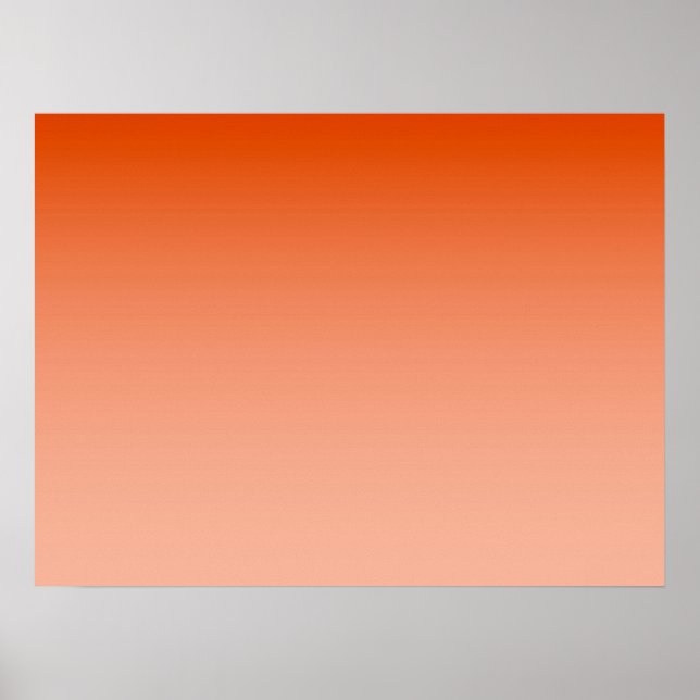 AUTUMN MOOD – Burnt Apricot | light to deep |  Poster (Front)