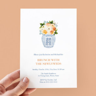 Autumn Morning After Wedding Brunch Party Invitation