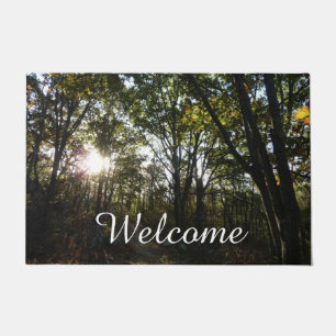 Autumn Morning at Shenandoah National Park Doormat