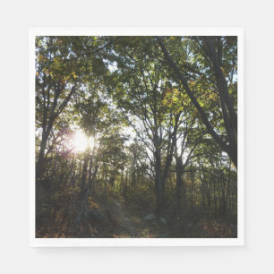 Autumn Morning at Shenandoah National Park Napkin