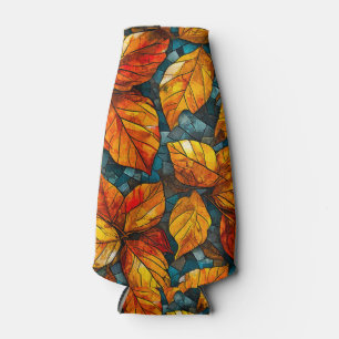 Autumn Mosaic Bottle Cooler For Fall Drink Holder