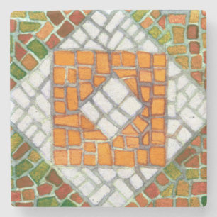 AUTUMN MOSAIC Marble Stone Coaster