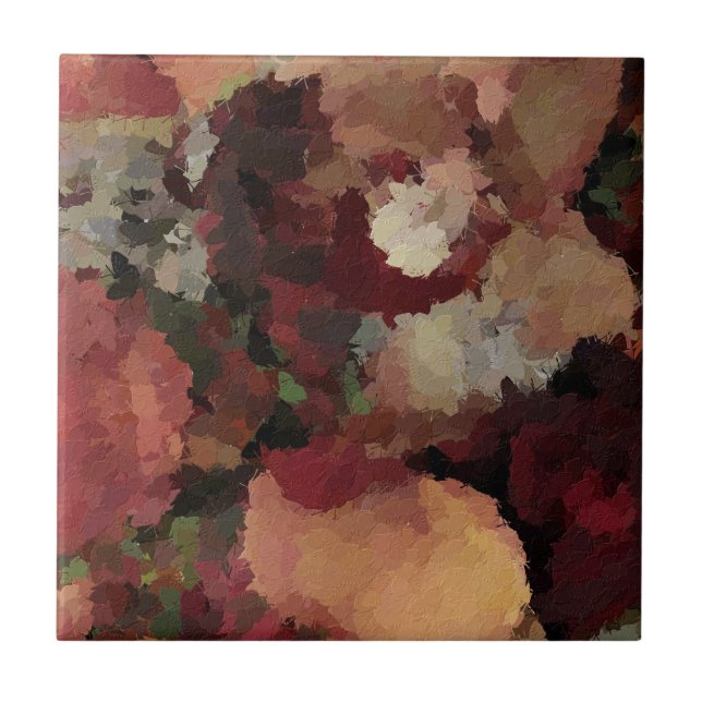 Autumn Mosaics Tile (Front)