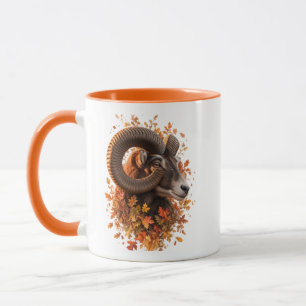 Autumn Mouflon Ram Wildlife Mug