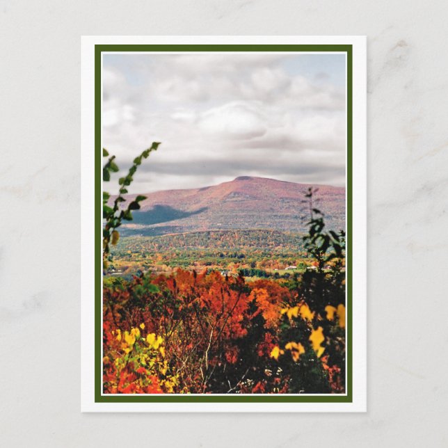 Autumn Mountain Scene Postcard (Front)