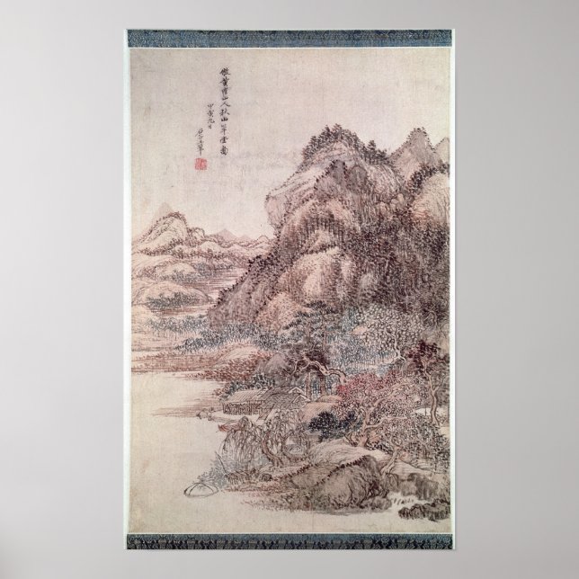 Autumn Mountains Poster (Front)