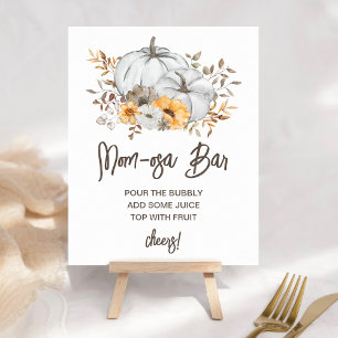 Autumn Mum-osa Bar Poster